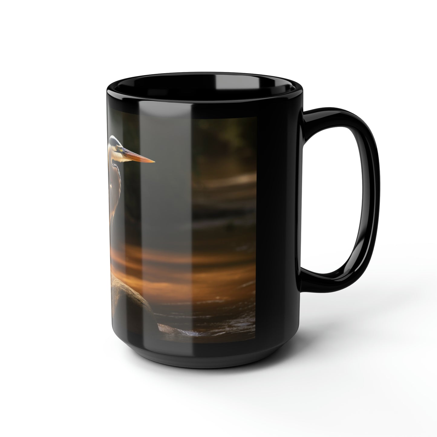 Heron Mug - 15oz Ceramic Mug