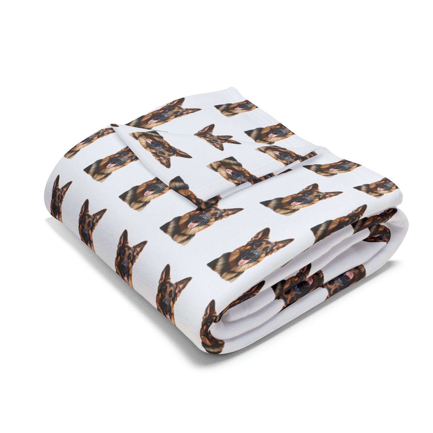 German Shepherd Arctic Fleece Blanket