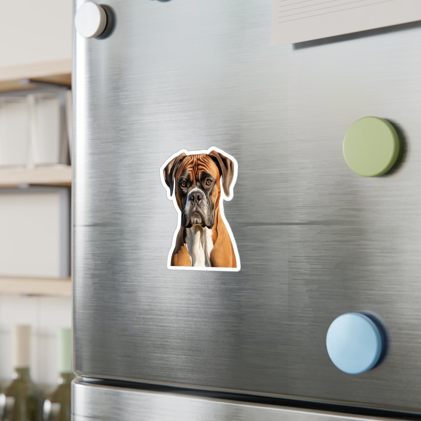 Boxer Sticker - Kiss-Cut Vinyl DogDecals