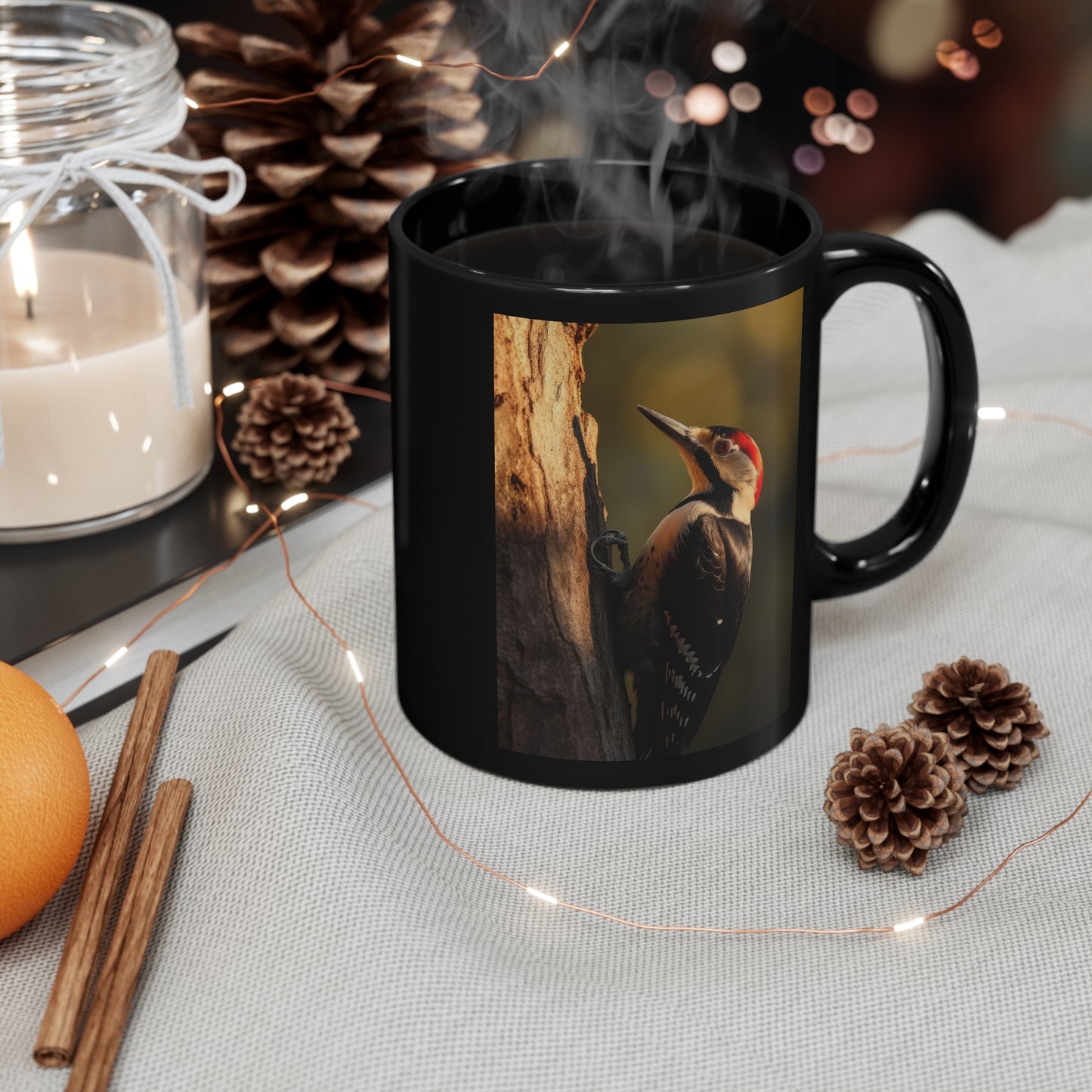 Woodpecker Mug - 11 oz Ceramic