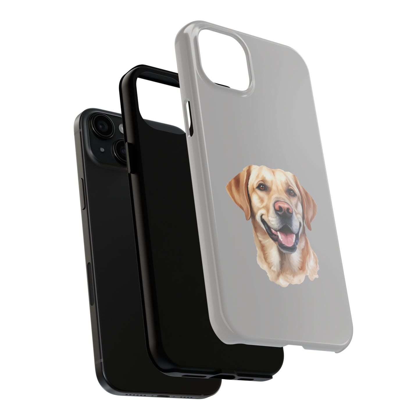 Light Grey Labrador Retriever Tough Phone Case