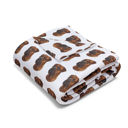 Fleece Blanket, Bullmastiff Design - Cozy Arctic Throw for Dog Lovers, Animal Print Home Decor, Winter Gift Idea, Pet Owners Present, Unique