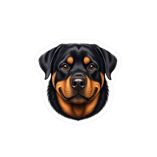 Rottweiler Sticker | Waterproof Vinyl Decal | Dog Lover Gift