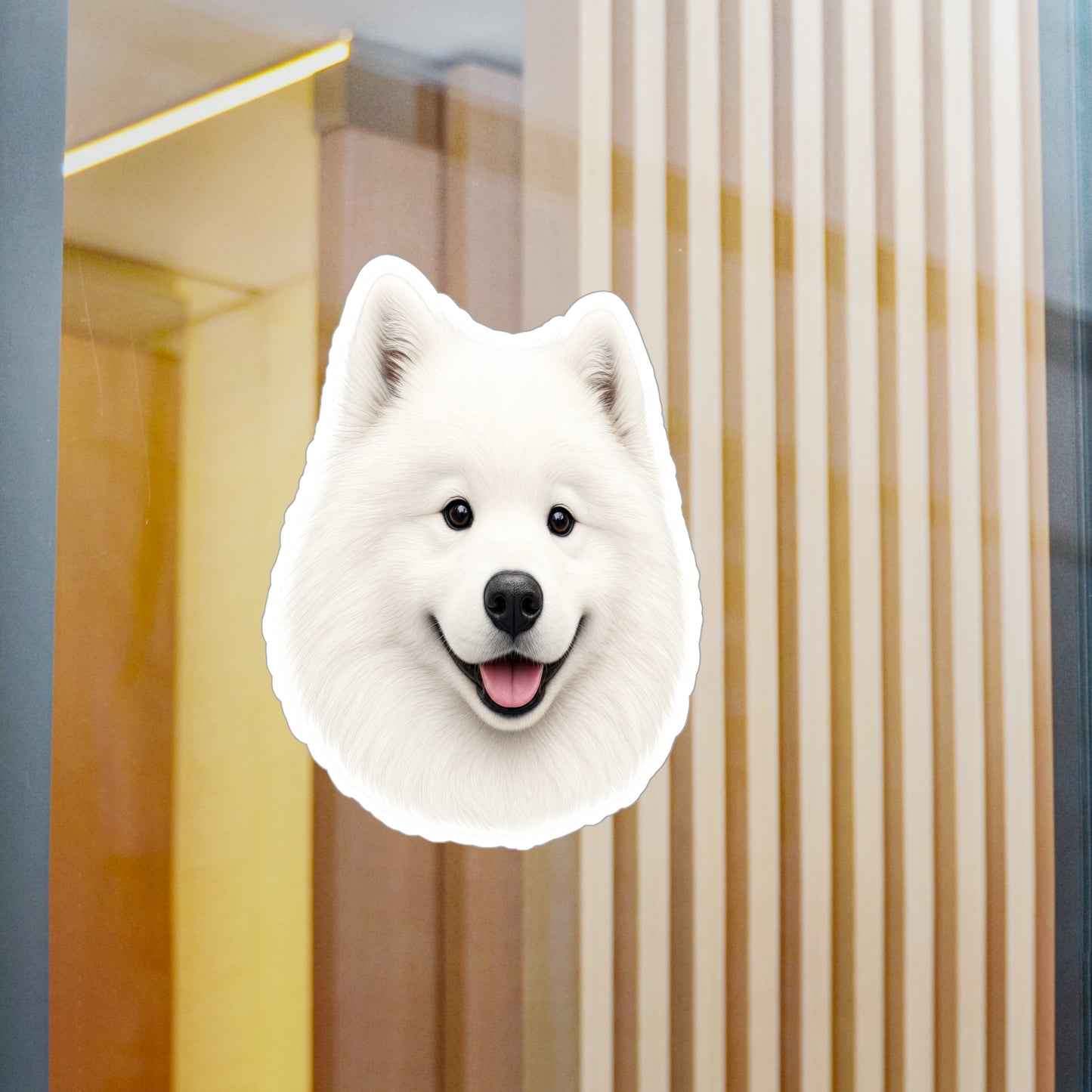 Samoyed Sticker | Waterproof Vinyl Decal | Dog Lover Gift