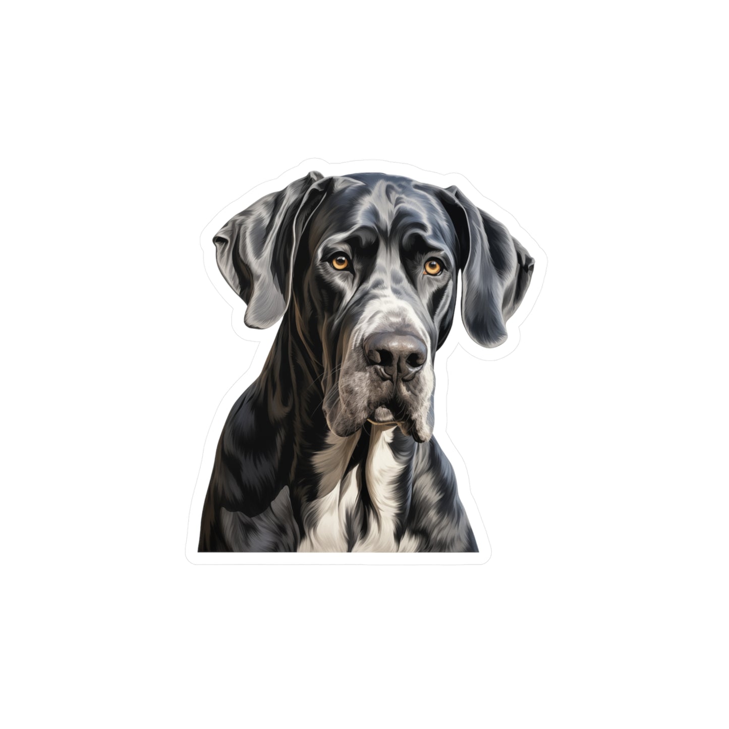 Great Dane Sticker - Dog Vinyl Decals