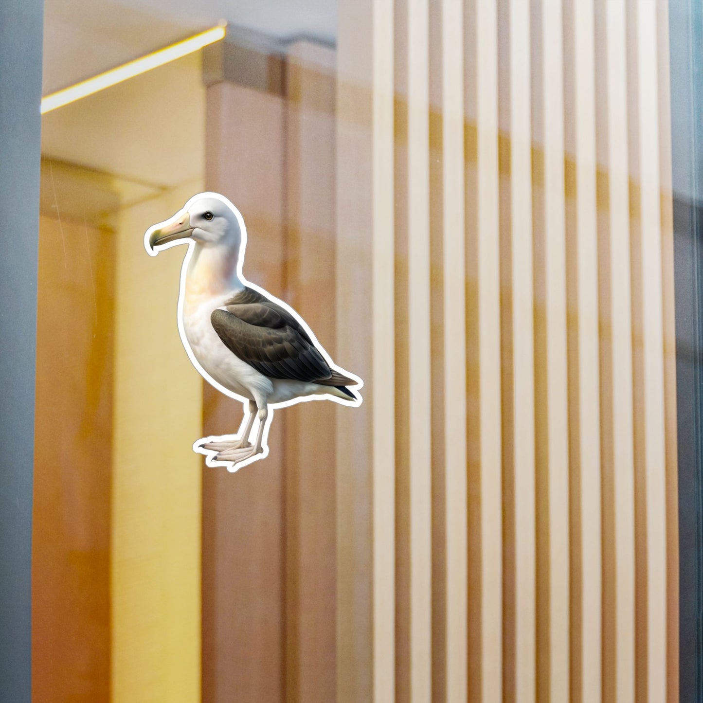 Albatross Sticker, Vinyl Decal for Laptop, Water Bottle, Car, Phone, Luggage, Bird Lover Gift