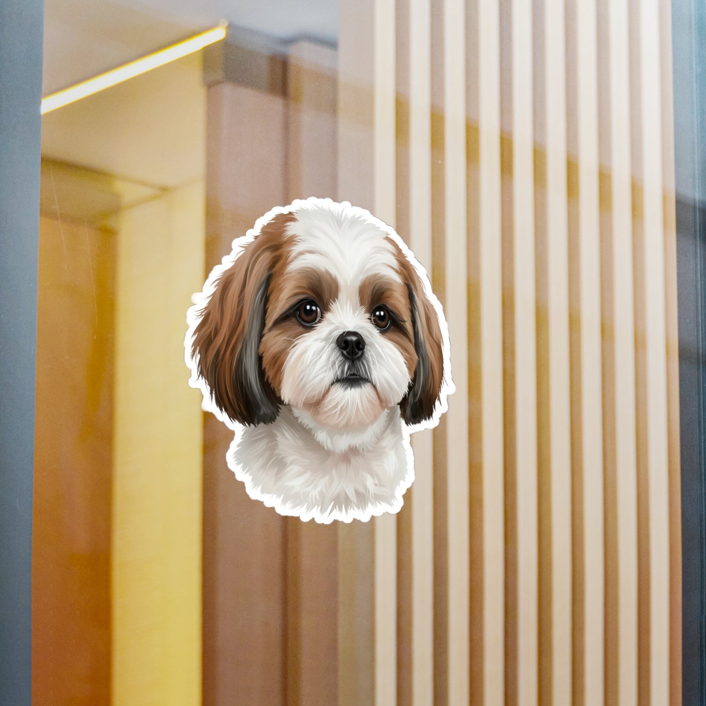 Shih Tzu Sticker - Waterproof Dog Decal