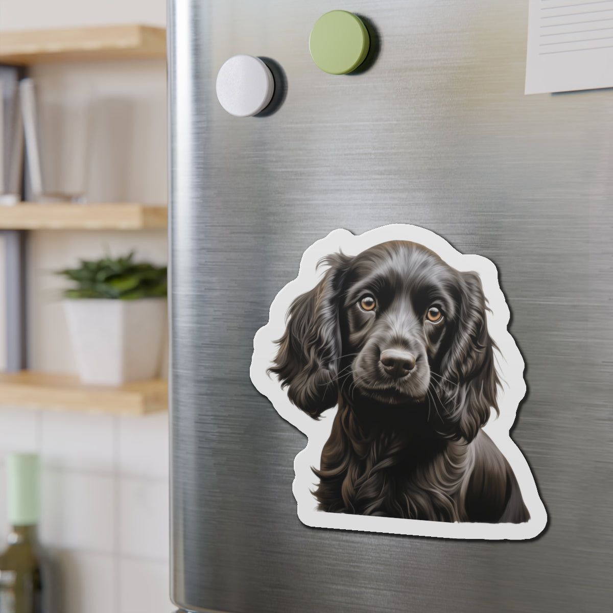 Black Cocker Spaniel Magnet