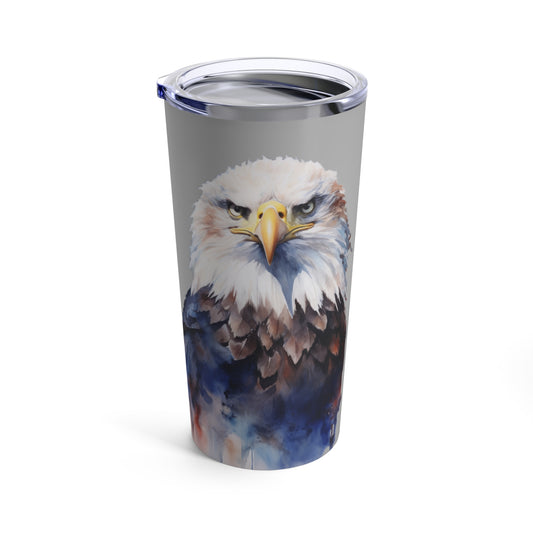 Bald Eagle Tumbler - 20oz - Stainless Steel