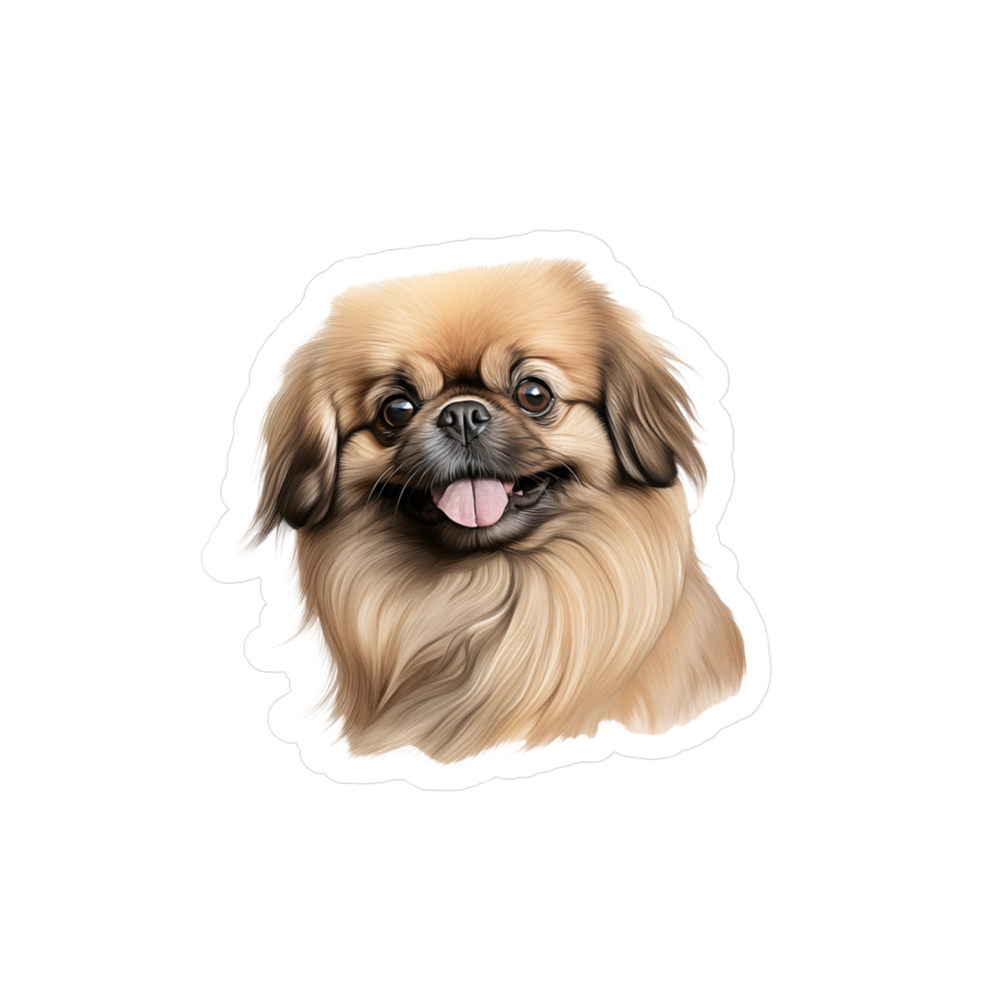 Pekingese Sticker - Vinyl Dog Decals