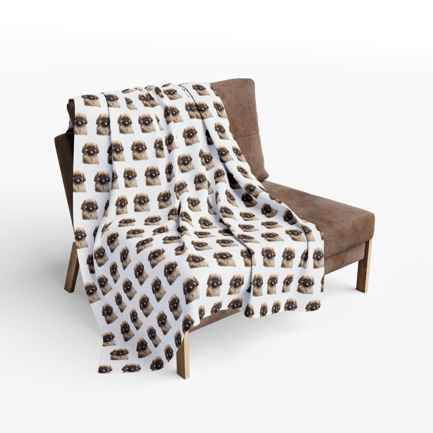 Pekingese Arctic Fleece Blanket