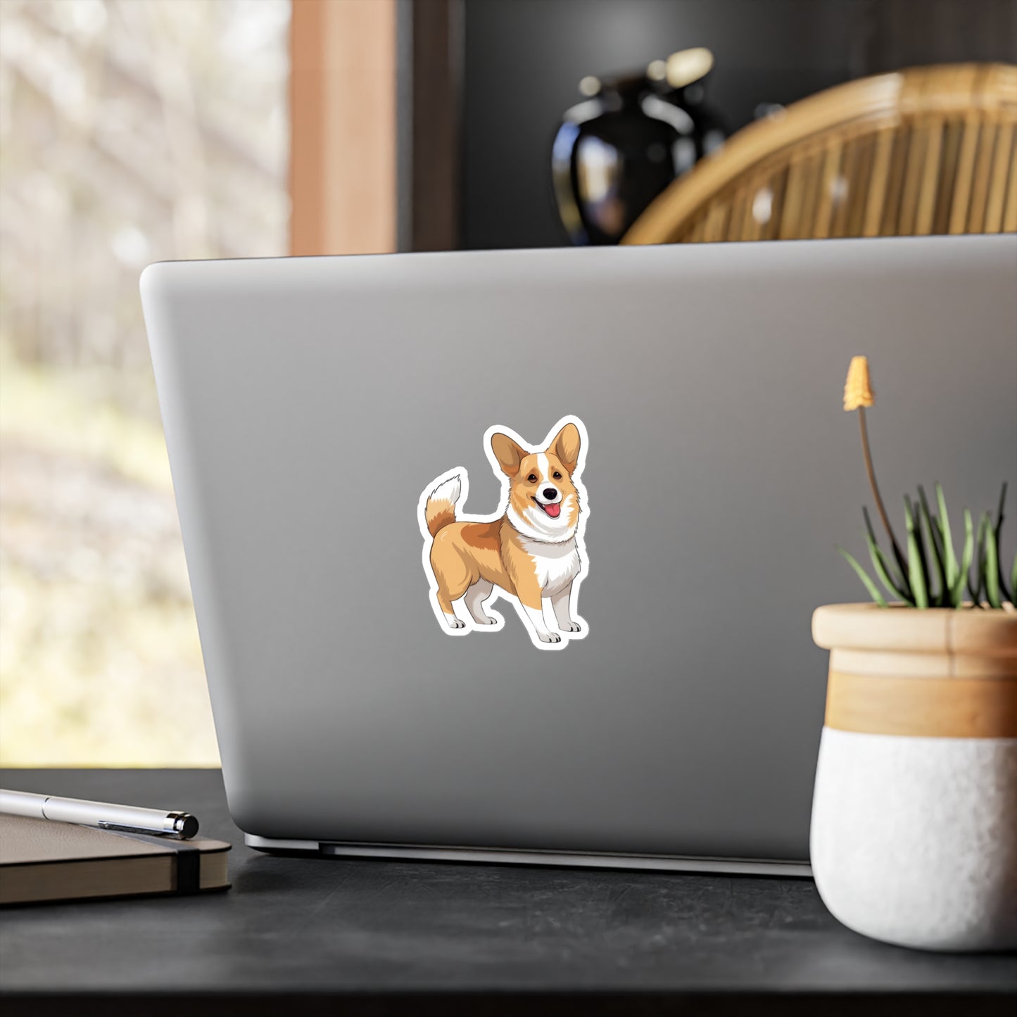 Corgi Sticker - Kiss-Cut Vinyl Decals