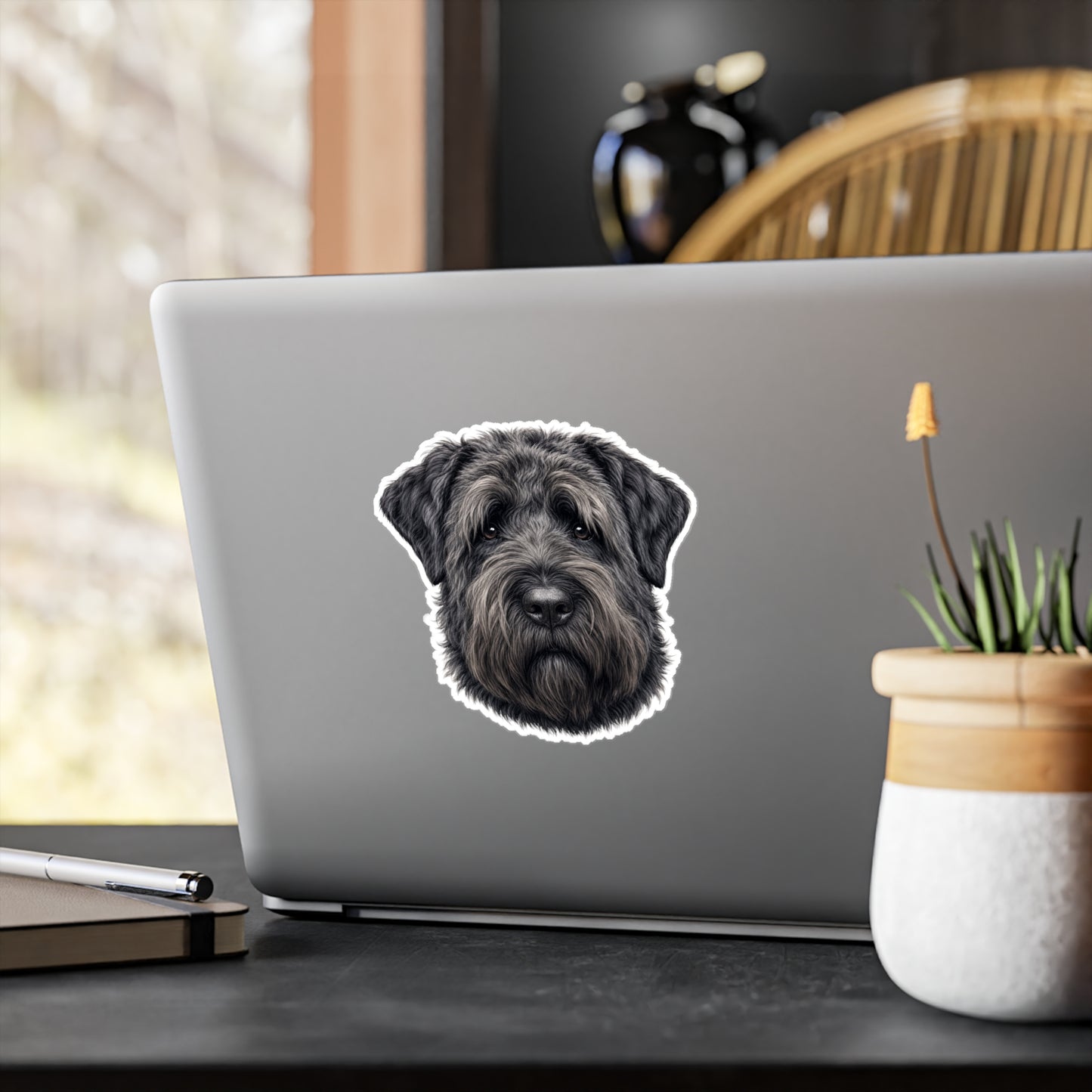 Bouvier des Flandres Sticker | Waterproof Vinyl Decal | Dog Lover Gift