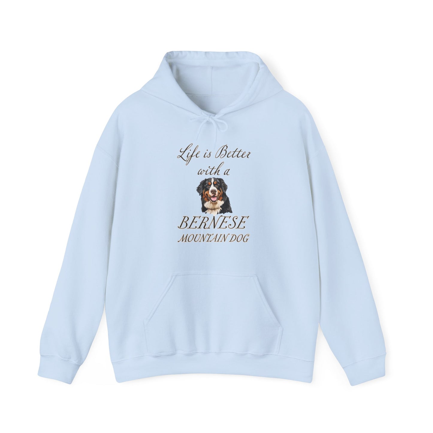 Bernese Mountain Dog Hoodie - Unisex Heavy Blend Hooded Sweatshirt