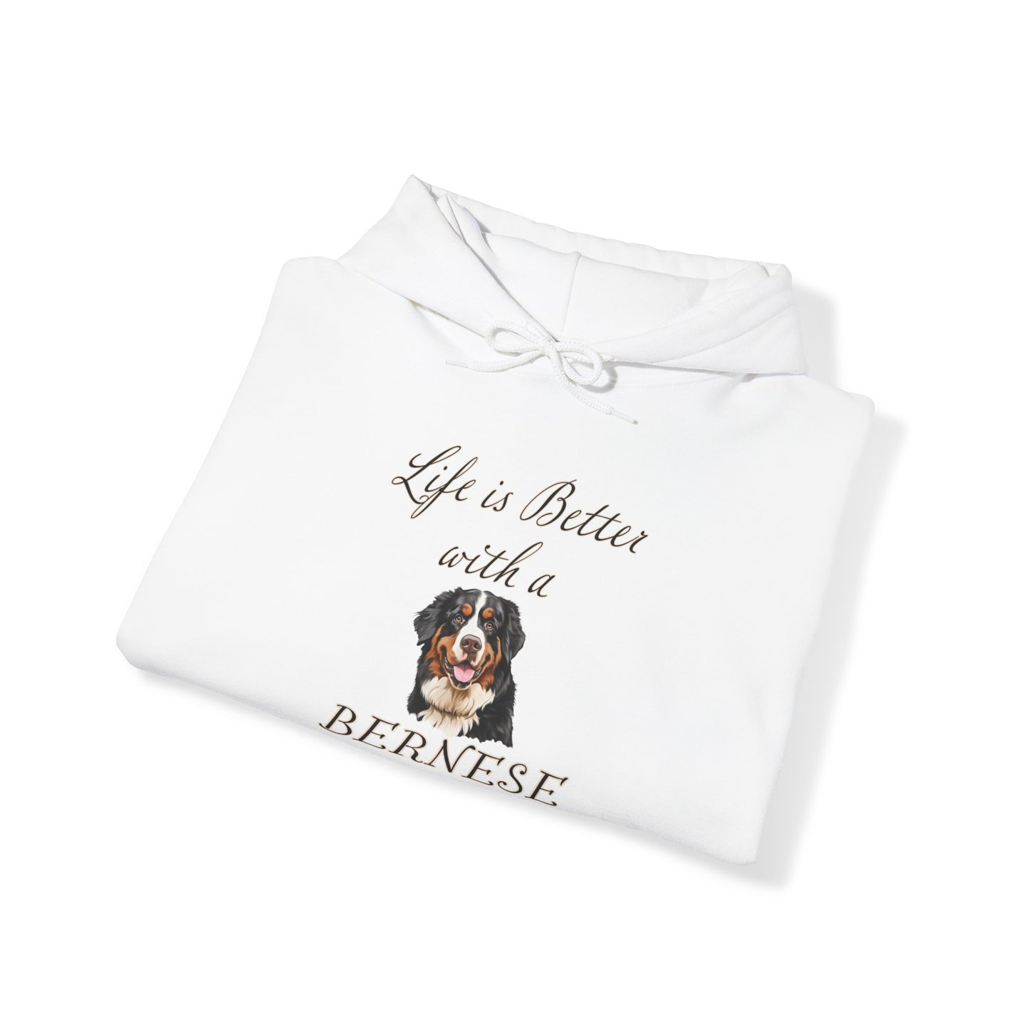 Bernese Mountain Dog Hoodie - Unisex Heavy Blend Hooded Sweatshirt