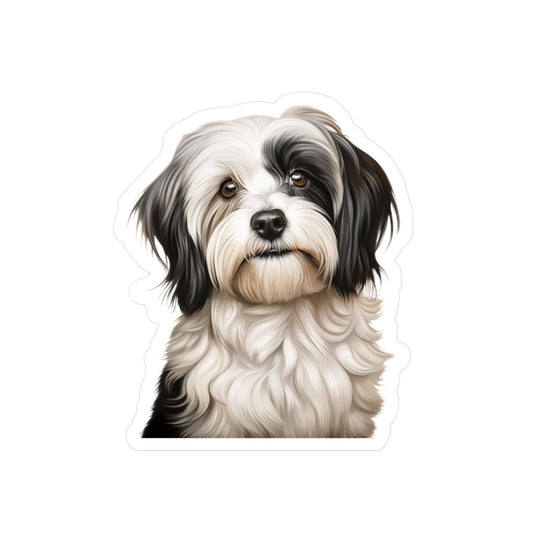 Havanese Sticker - Vinyl Dog Decals