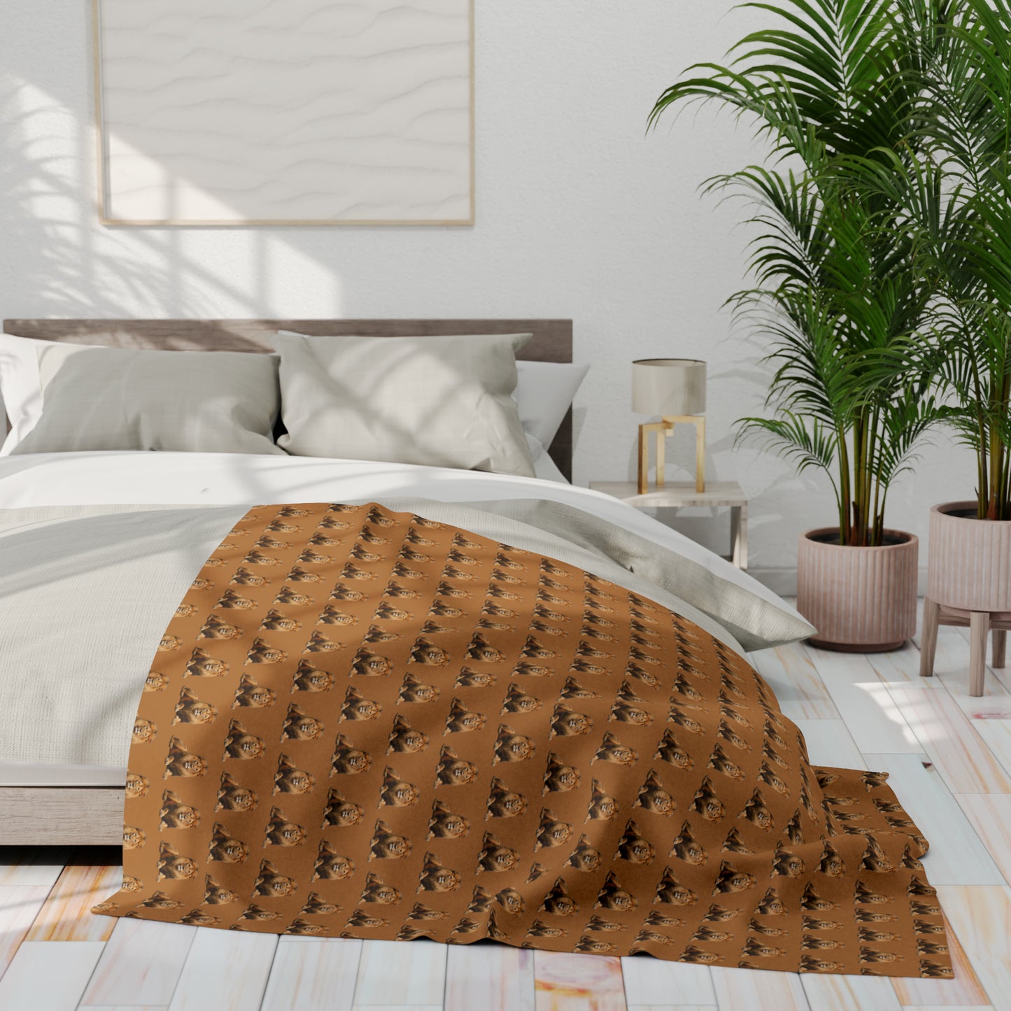 Lion Arctic Fleece Blanket