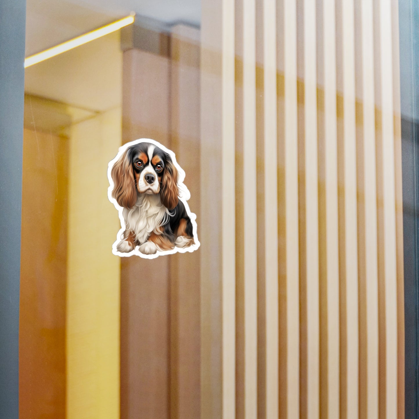 Cavalier King Charles Spaniel Sticker - Vinyl Dog Decals