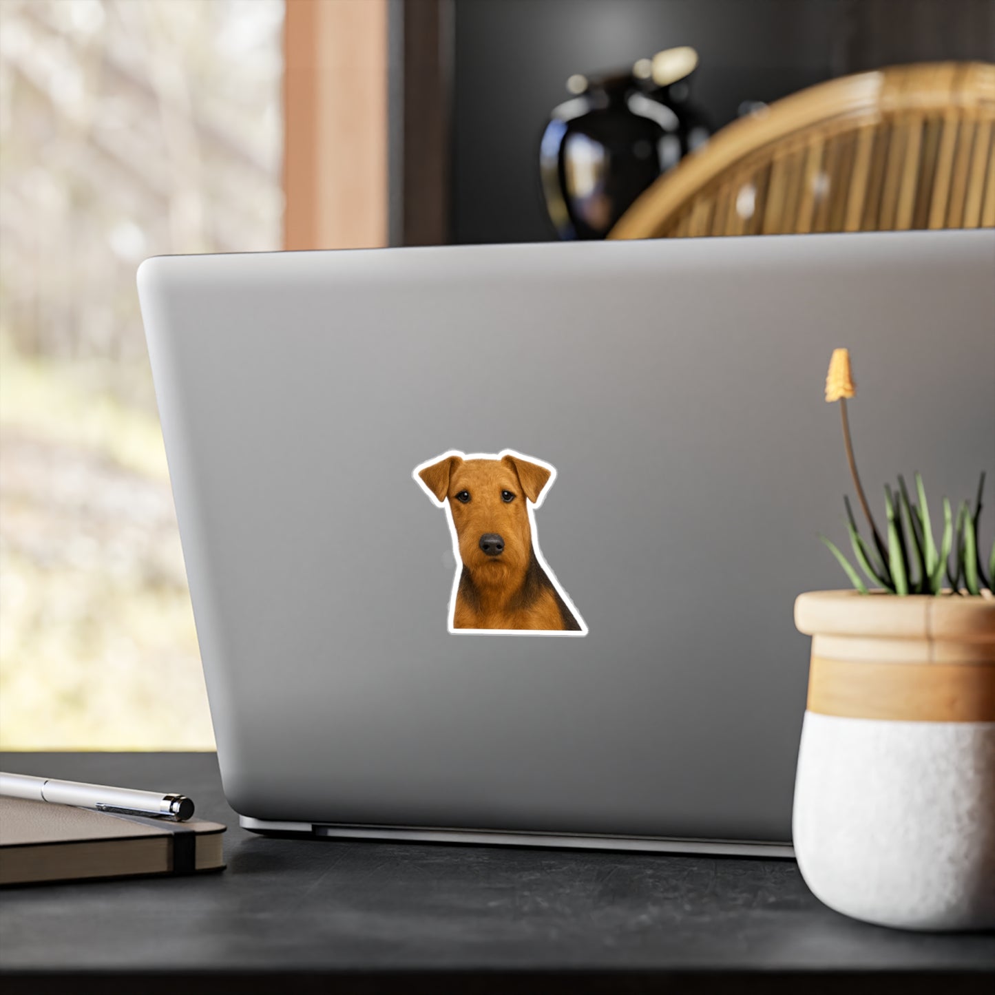 Airedale Terrier decal - Airedale Terrier sticker - Dog Sticker - Pet Decal - Outdoor - Indoor