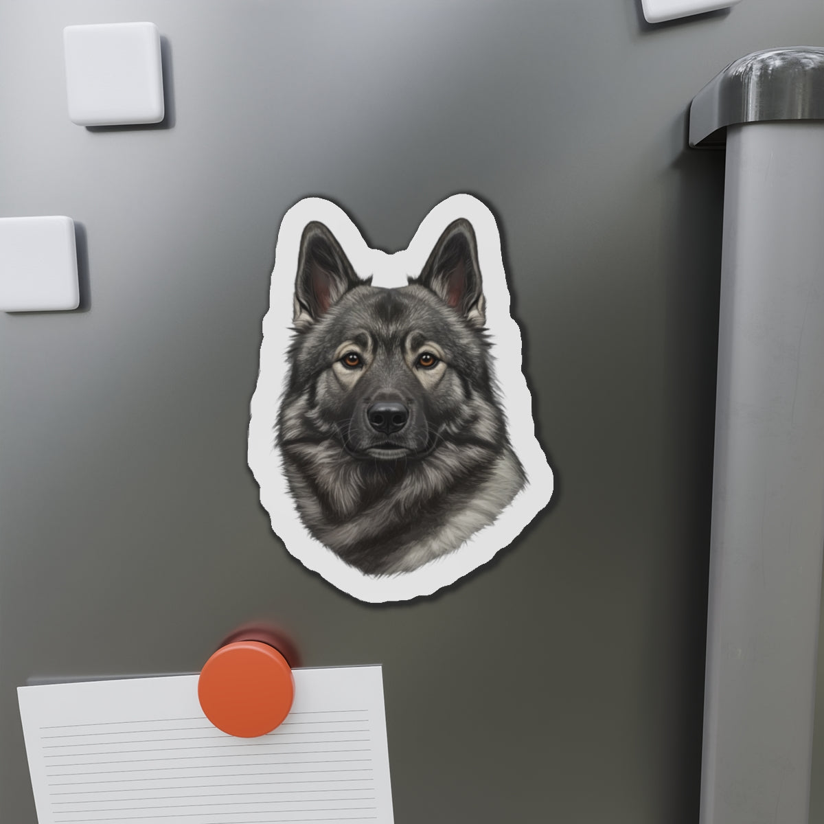 Norwegian Elkhound Magnet - Dog Lover Gift