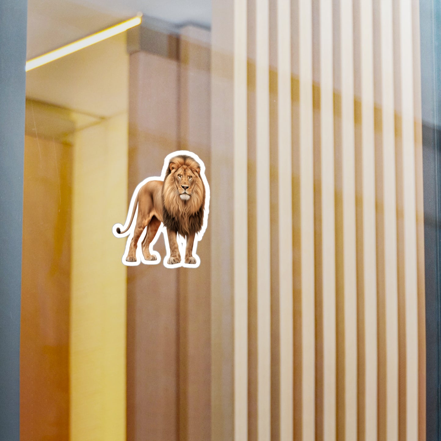 Lion Sticker - Vinyl Animal Decals