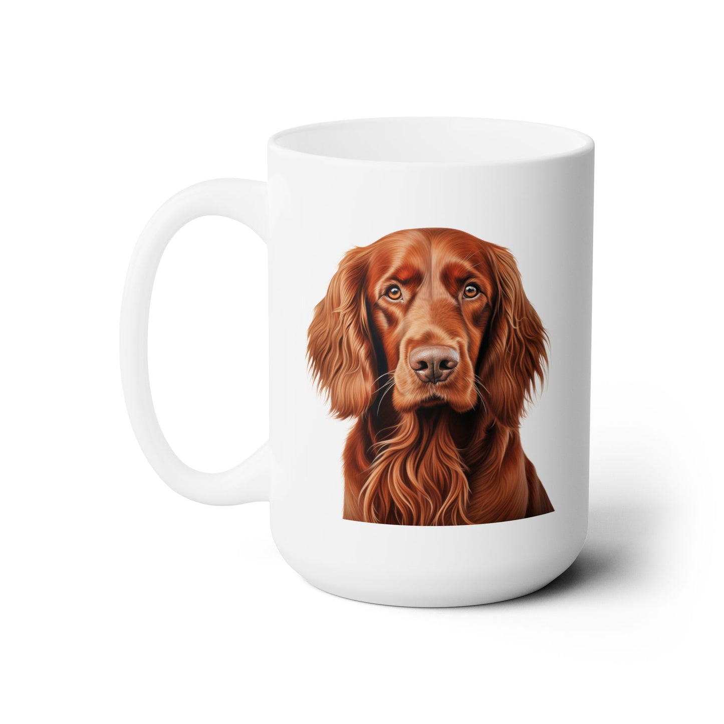 Irish Setter Mug - Dog Mom Gift, Dog Dad Gift - 15 oz