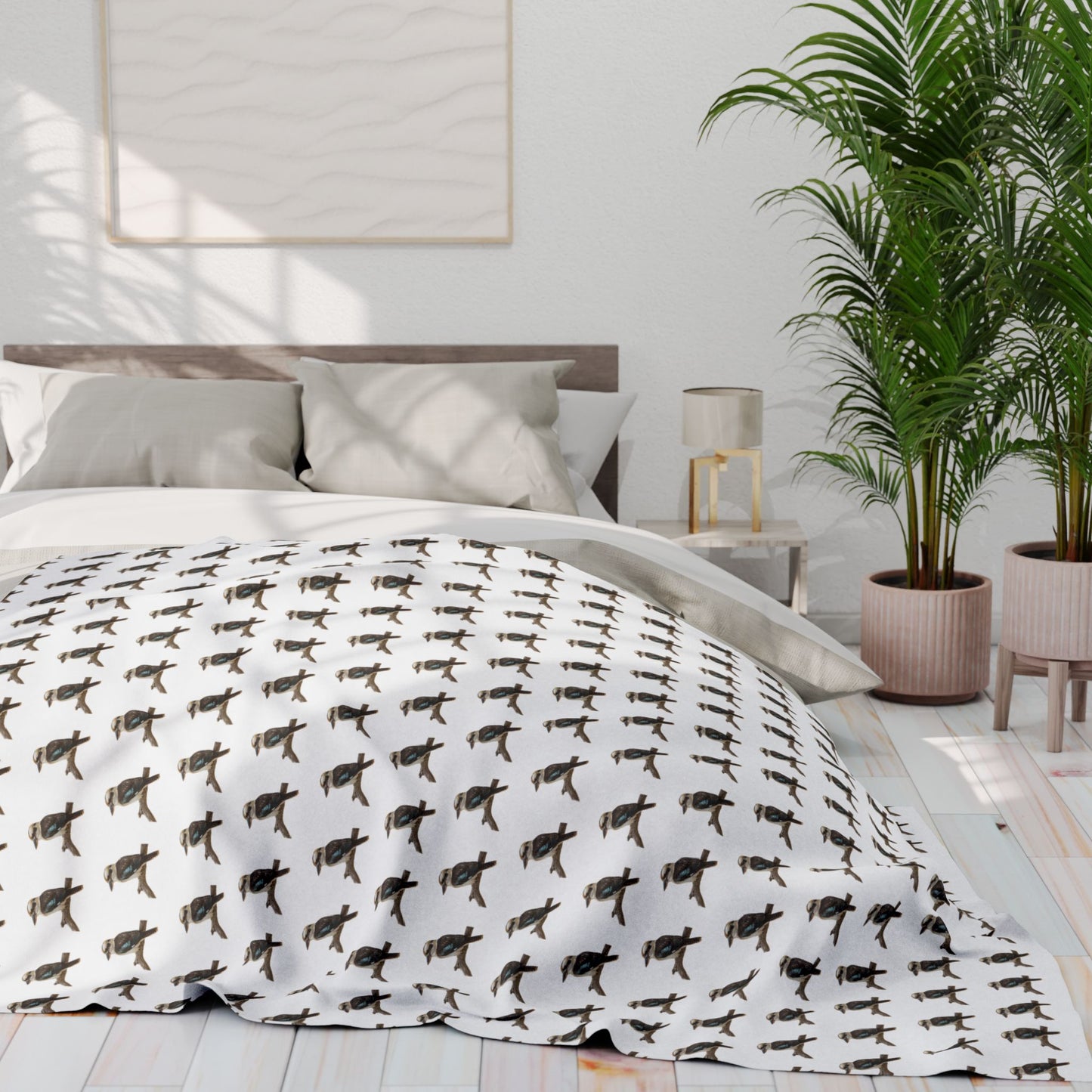 Kookaburra Blanket | Arctic Fleece Bird Wildlife Throw