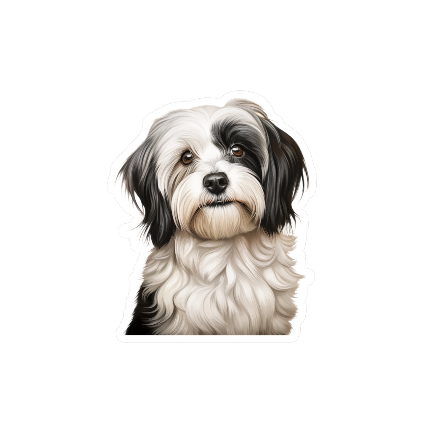 Havanese Sticker - Vinyl Dog Decals