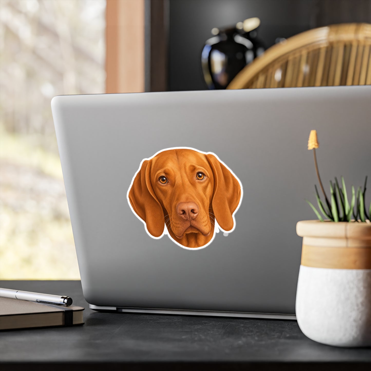 Vizsla Sticker | Waterproof Vinyl Decal | Dog Lover Gift