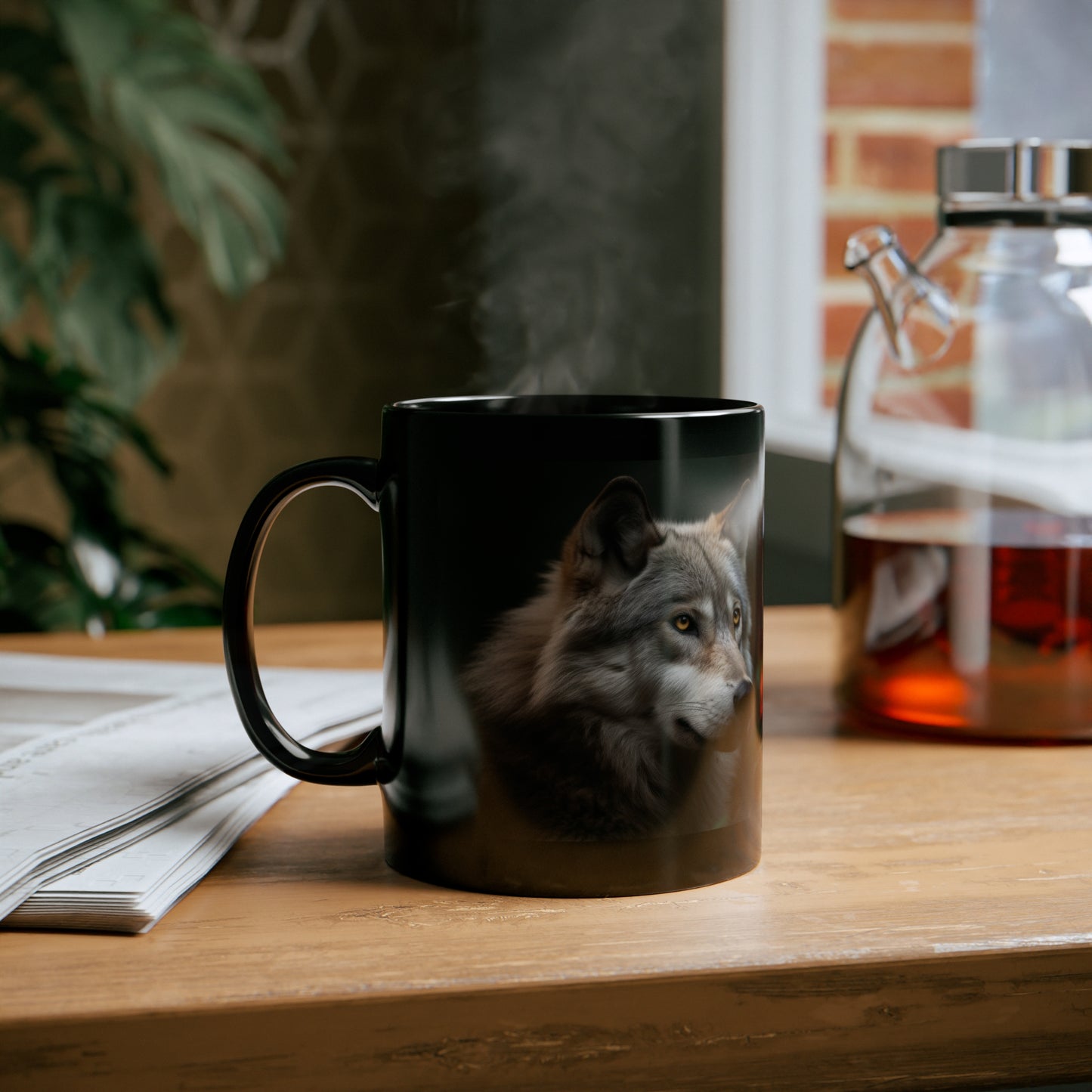 Wolf Mug - 11 oz - Ceramic