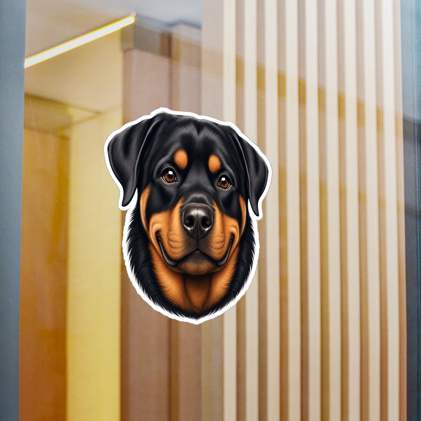 Rottweiler Sticker | Waterproof Vinyl Decal | Dog Lover Gift