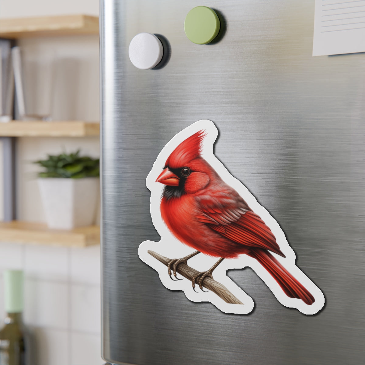 Cardinal Magnet - Bird Lover Gift