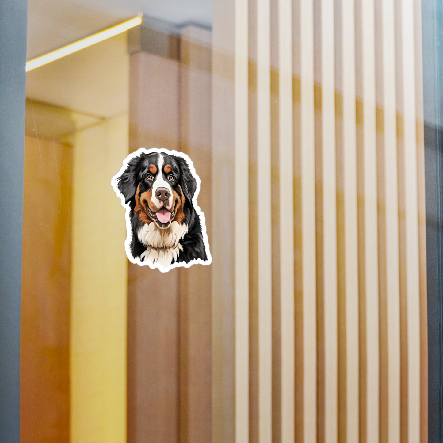 Bernese Mountain Dog Sticker - Kiss-Cut Vinyl Dog Decals