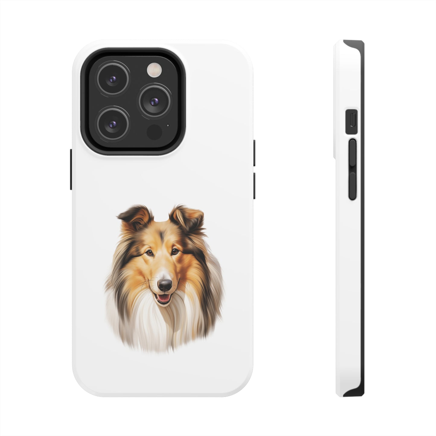 Rough Collie Tough Phone Case