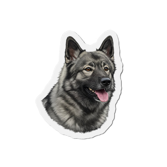 Norwegian Elkhound Magnet - Dog Lover Gift