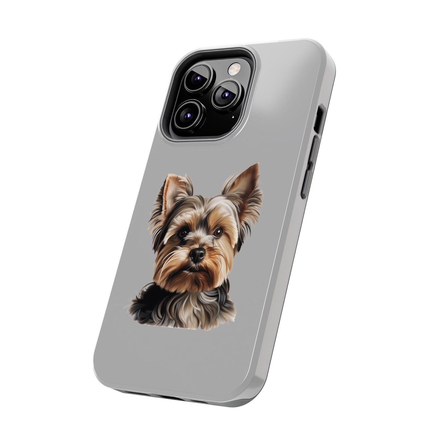 Yorkshire Terrier Tough Phone Case (Light Grey)