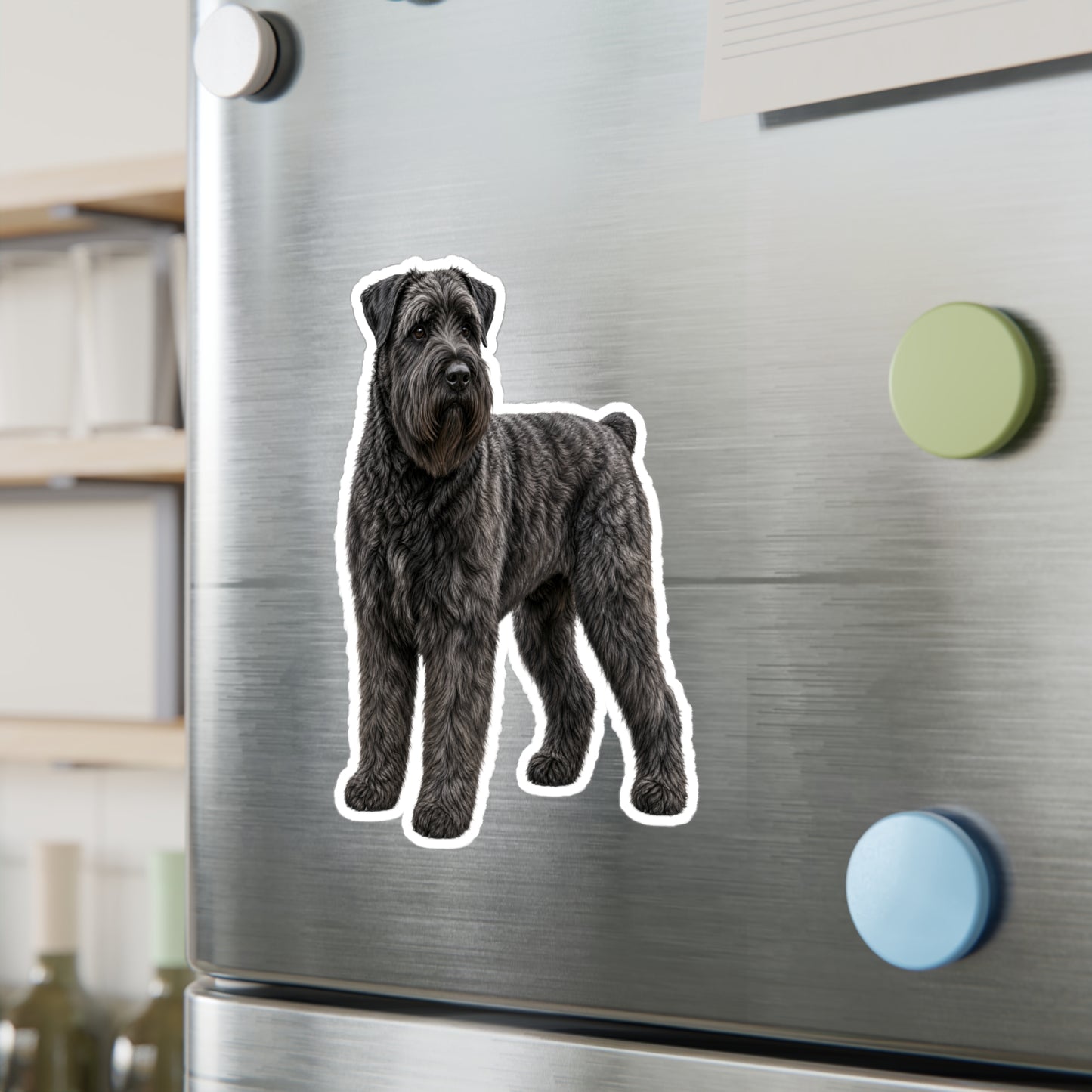 Bouvier des Flandres Sticker | Waterproof Vinyl Decal | Dog Lover Gift