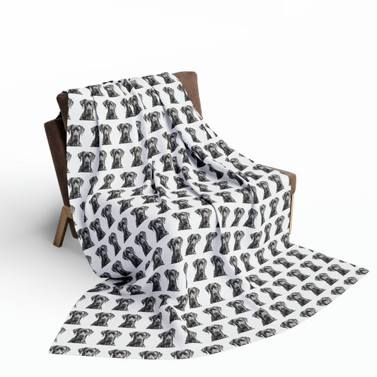 Great Dane Arctic Fleece Blanket