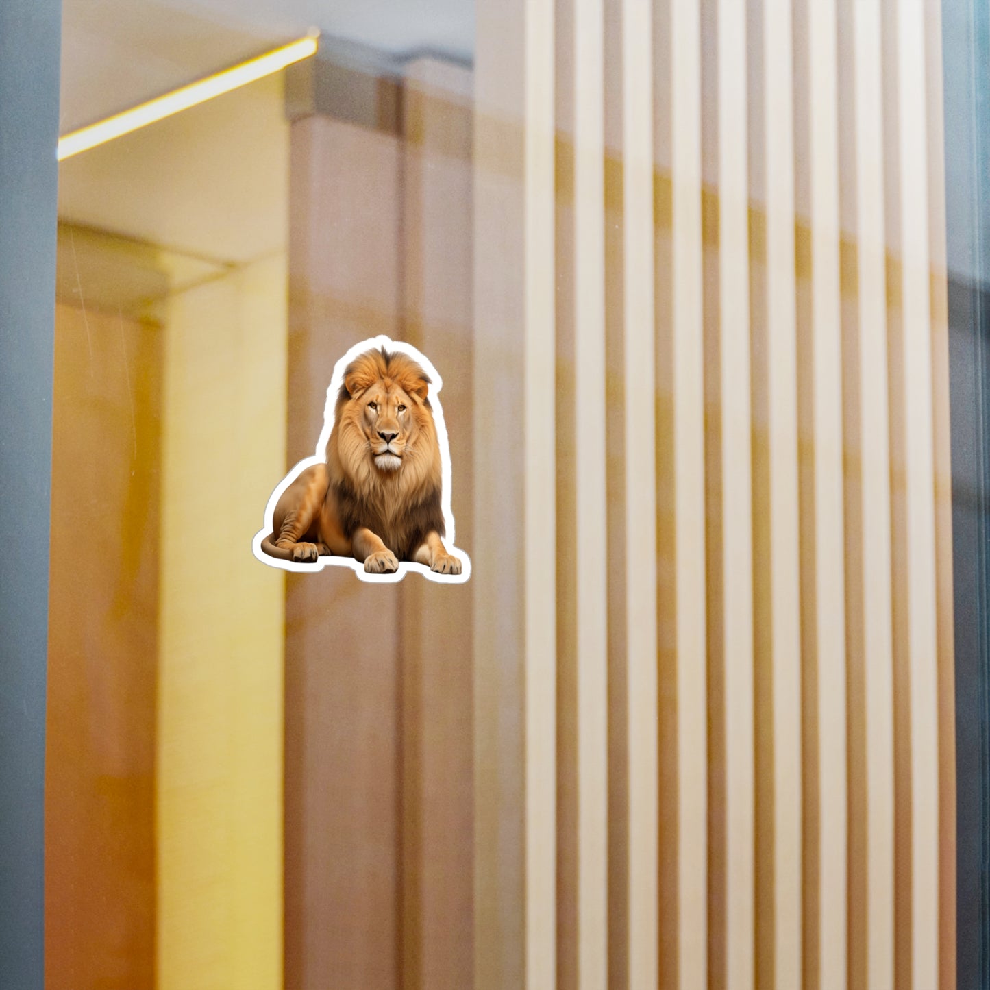 Lion Sticker - Vinyl Animal Decals