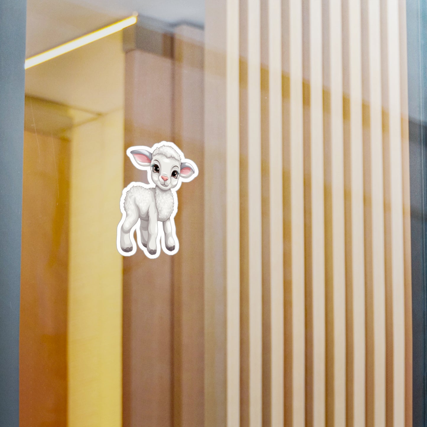 Lamb Sticker - Kiss-Cut Vinyl Decals