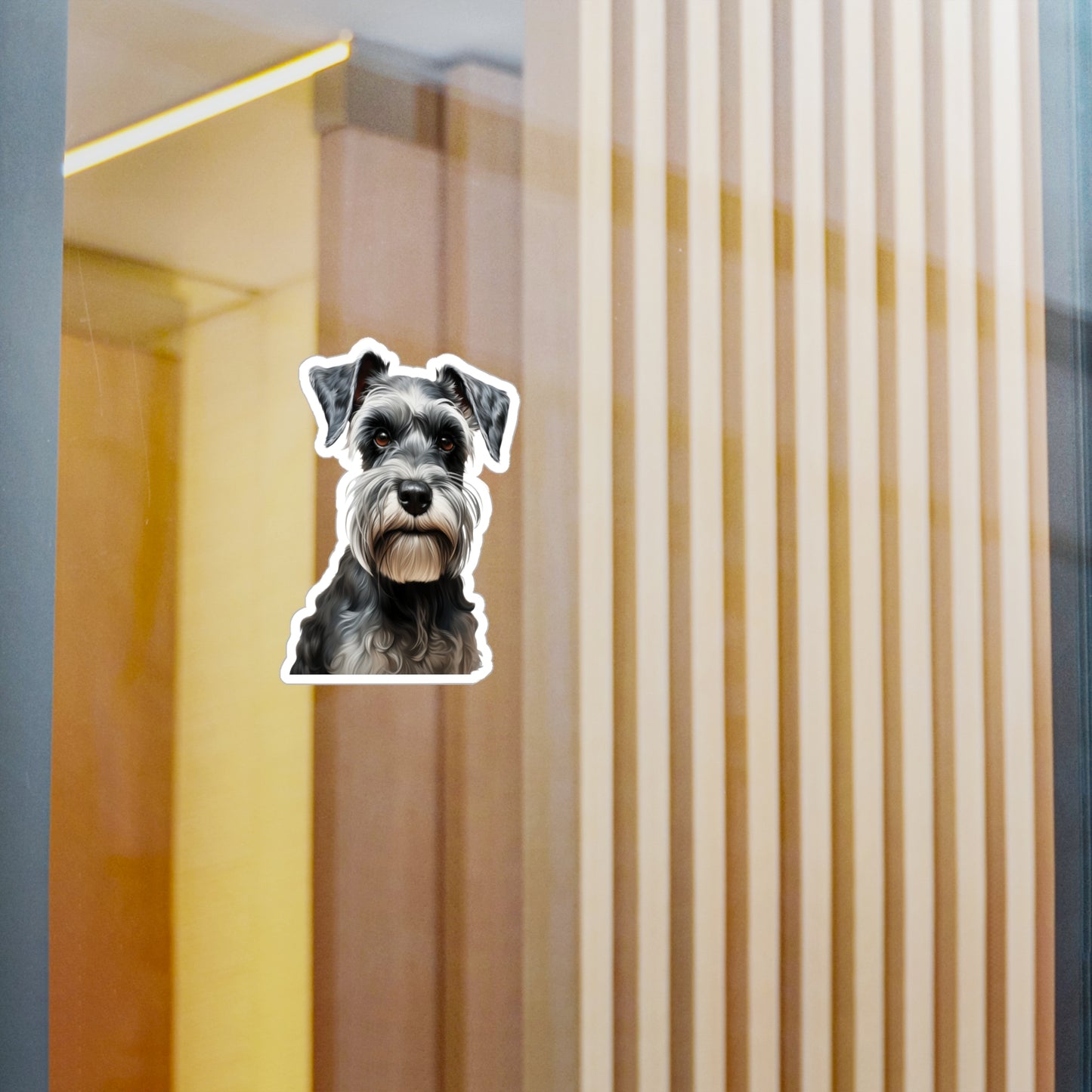 Schnauzer Sticker - Kiss-Cut Dog Vinyl Decals