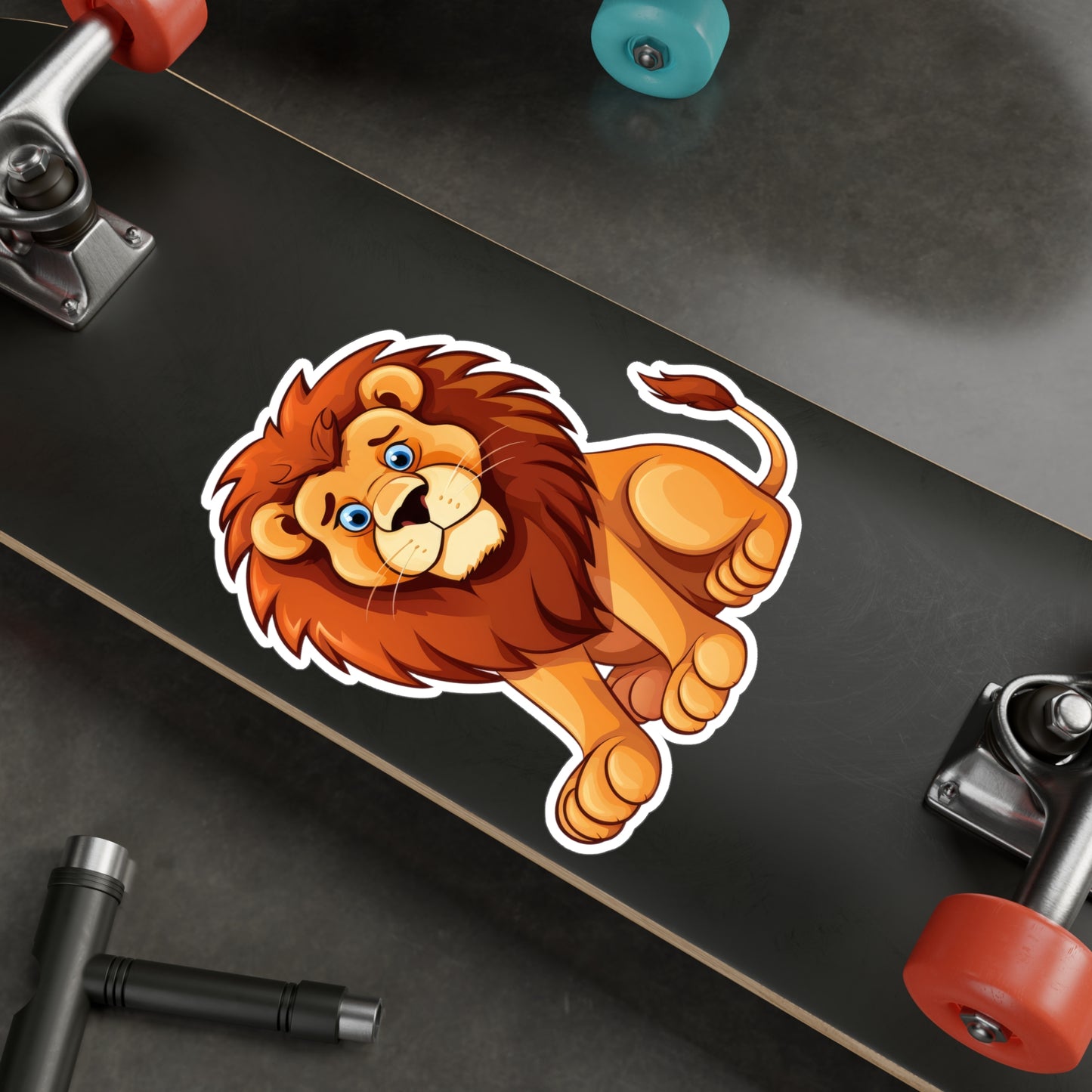Lion Sticker - Waterproof Vinyl Wildlife Decal