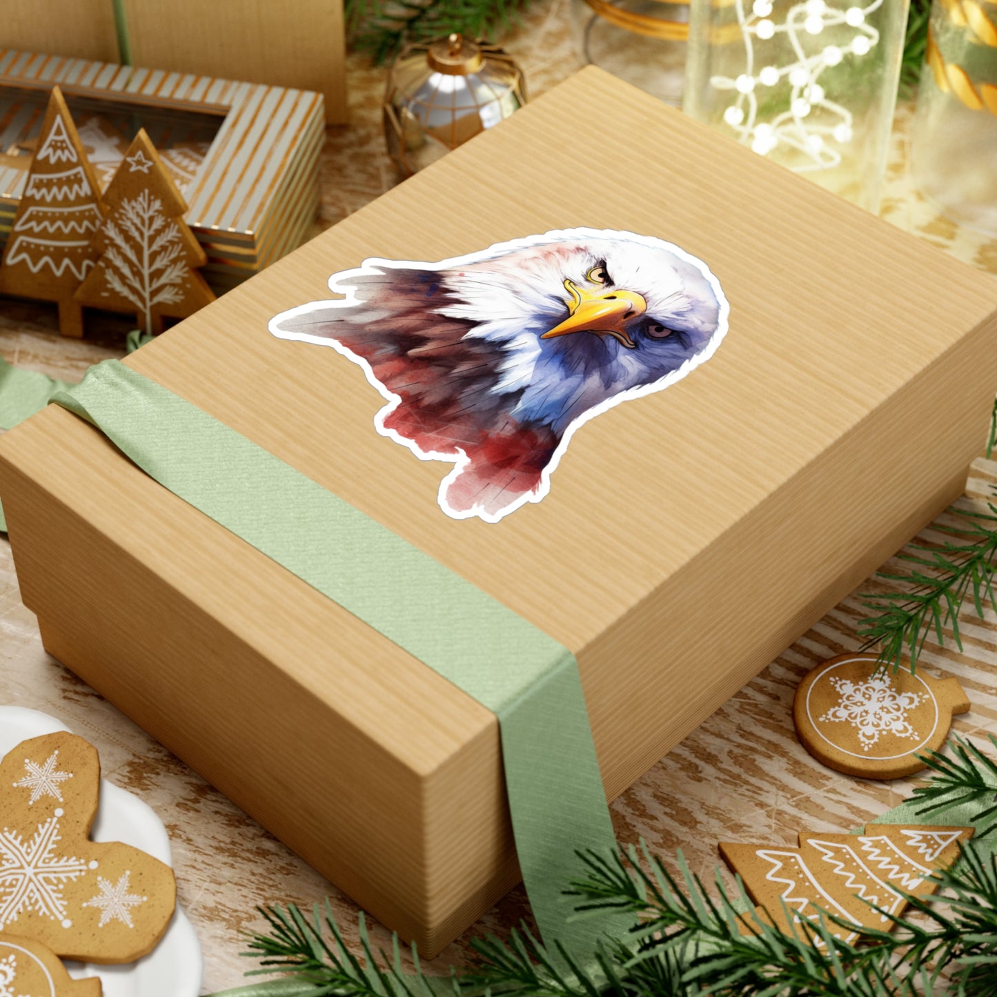 Bald Eagle Sticker - Waterproof Bird Decal