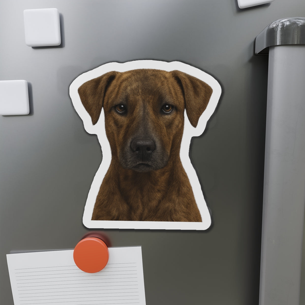 Africanis dog magnet on fridge
