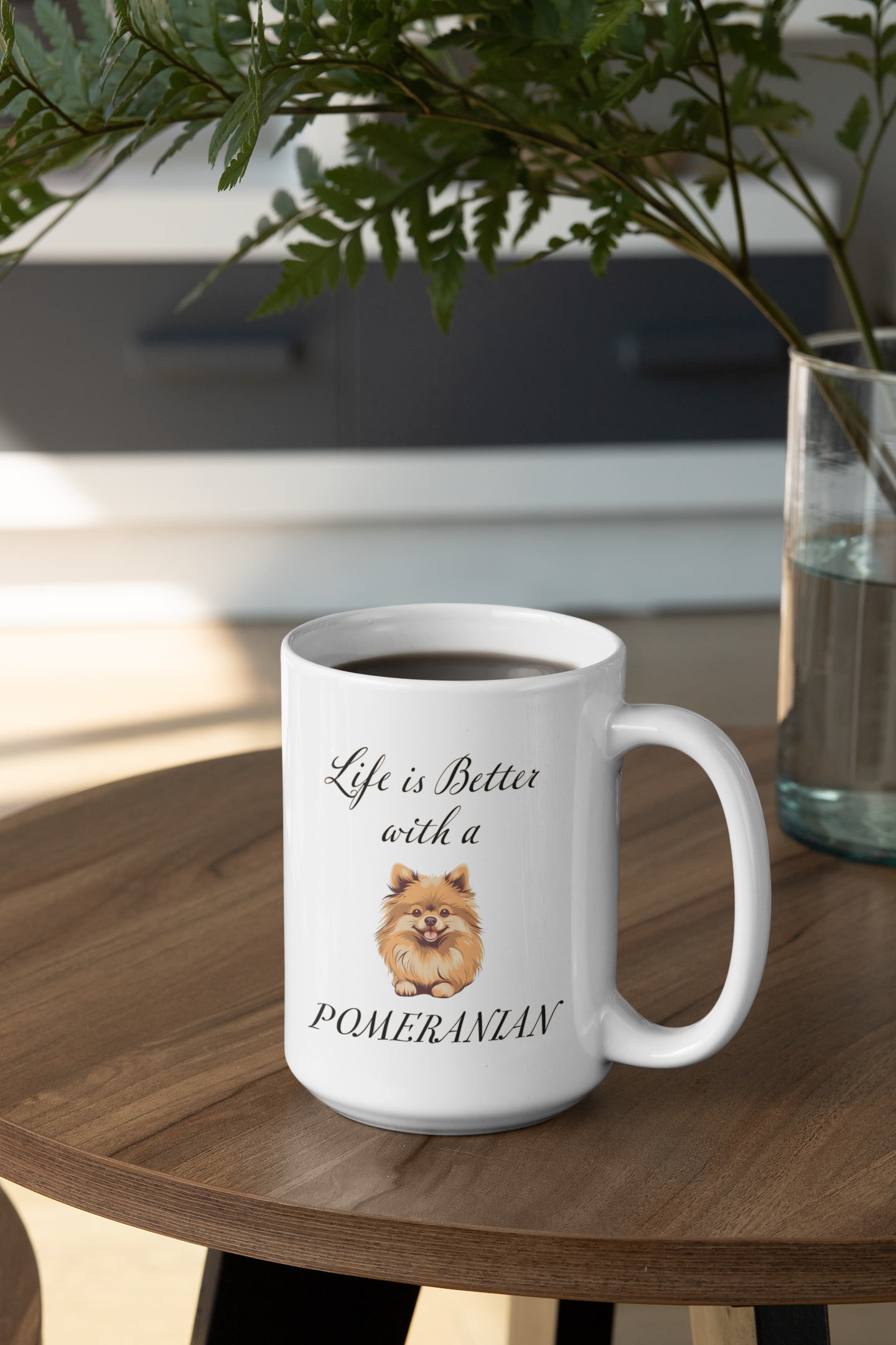 Life is Better with a Pomeranian Mug 15oz