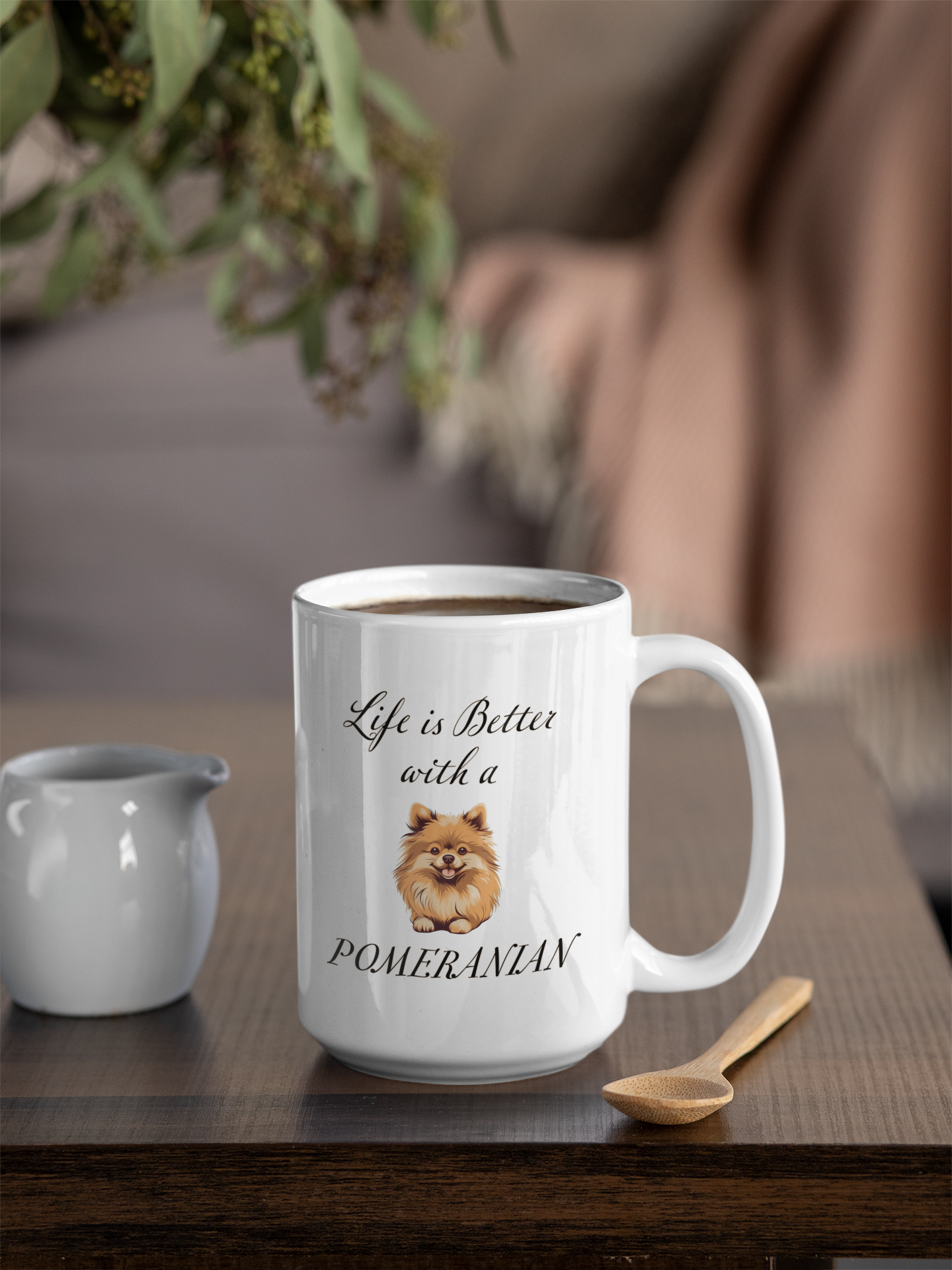 Life is Better with a Pomeranian Mug 15oz