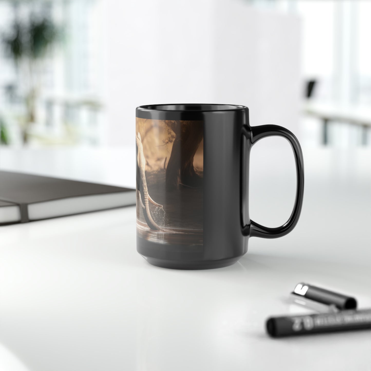 Elephant Mug - 15 oz Ceramic Mug