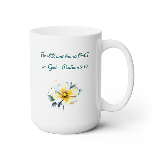 Psalm 46:10 coffee mug