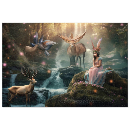 Fairy's Whimsical Forest 1 (500, 1000 piece)