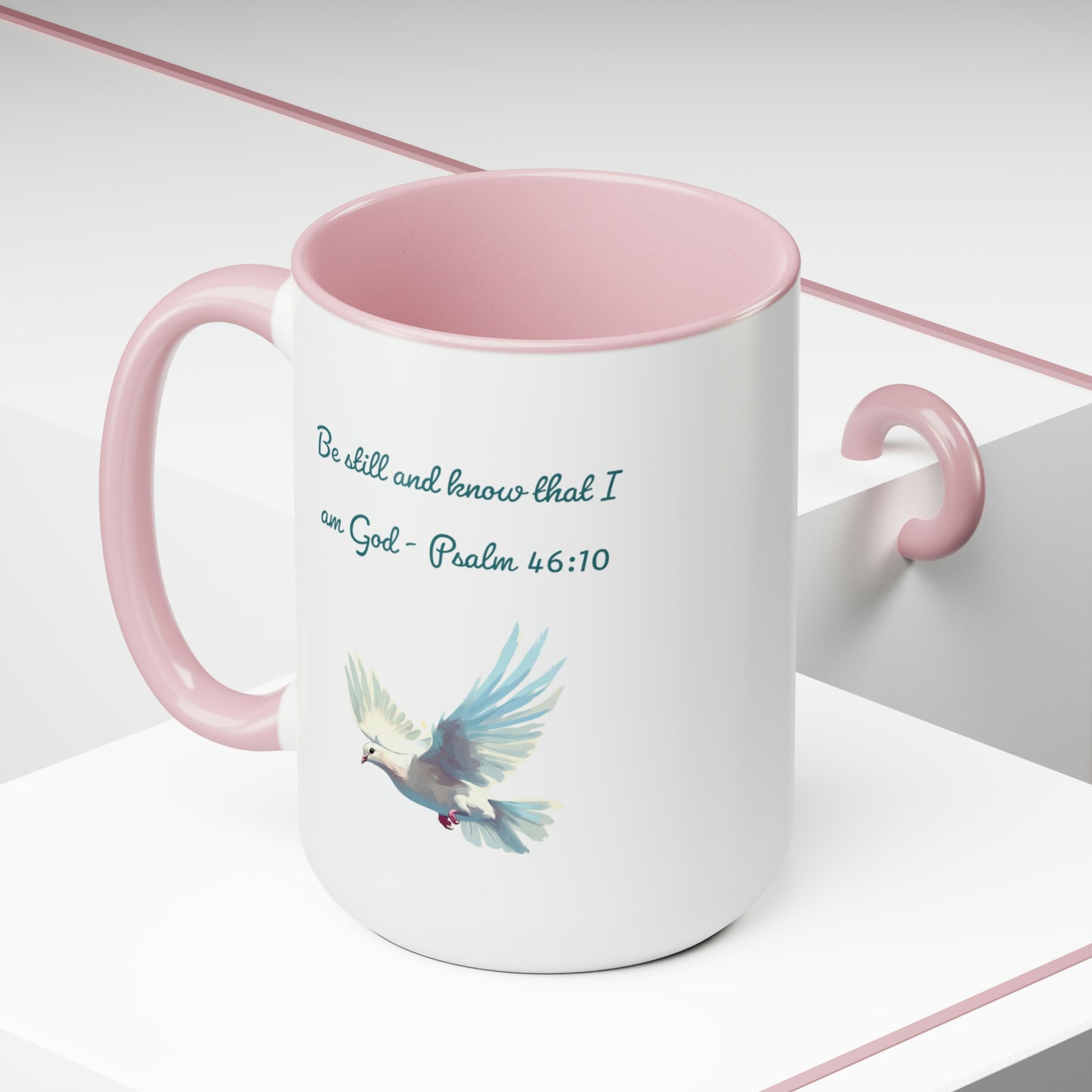 Be Still and Know Mug, Two-Tone